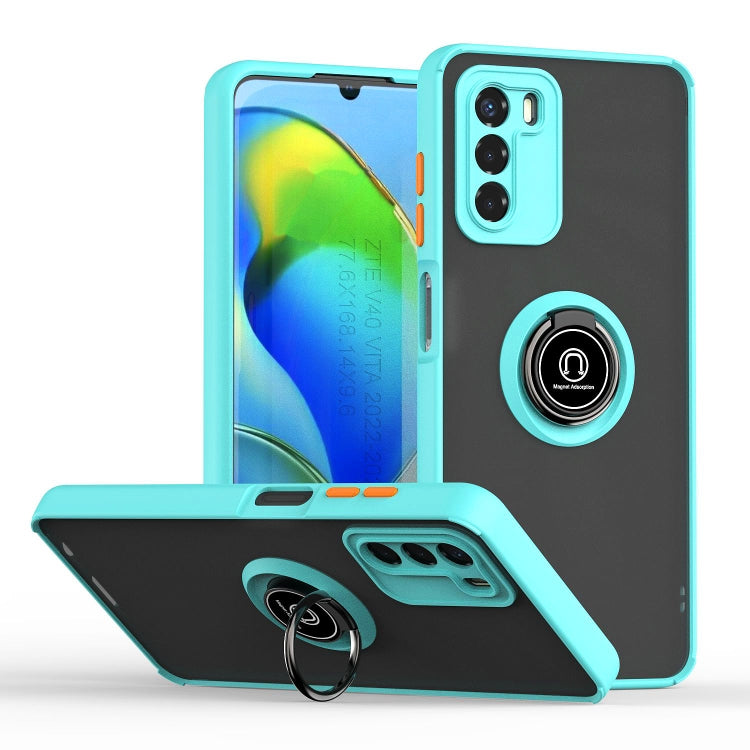 Q Shadow 1 Series TPU + PC Phone Case with Ring, For Motorola Moto G32, For Motorola Moto G42, For OPPO A17 4G, For vivo V25