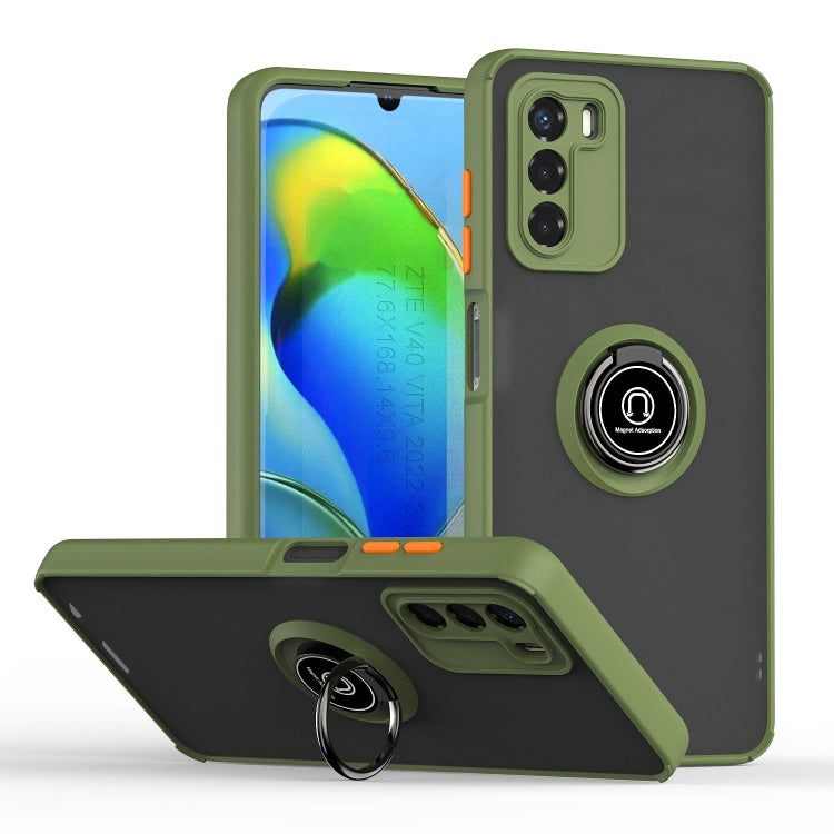 Q Shadow 1 Series TPU + PC Phone Case with Ring, For Motorola Moto G32, For Motorola Moto G42, For OPPO A17 4G, For vivo V25