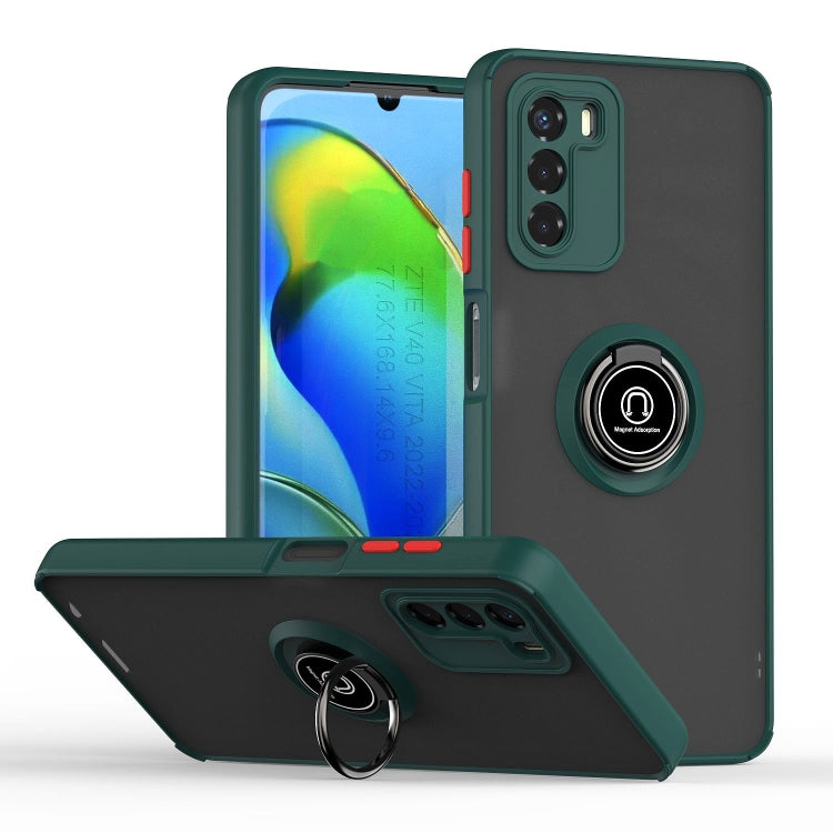 Q Shadow 1 Series TPU + PC Phone Case with Ring, For Motorola Moto G32, For Motorola Moto G42, For OPPO A17 4G, For vivo V25