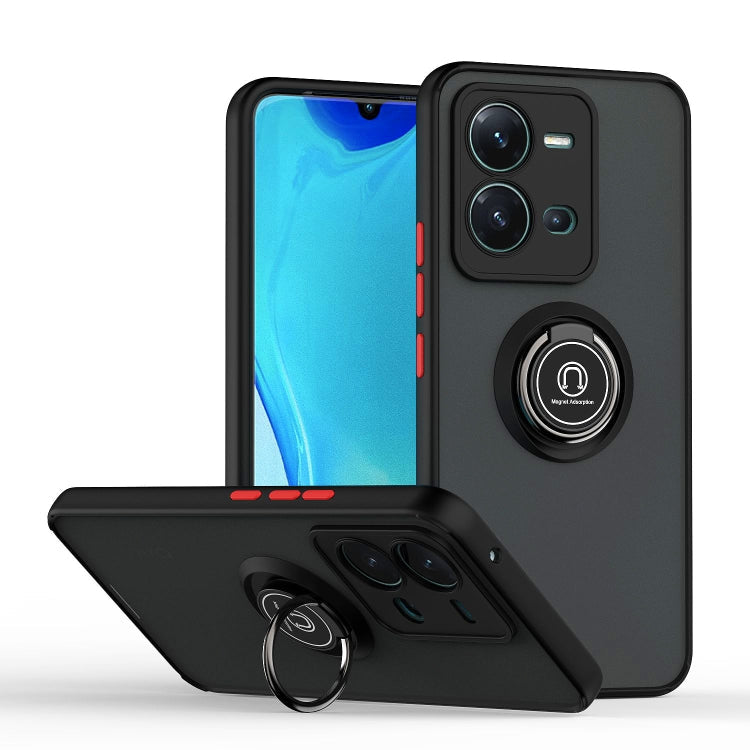 Q Shadow 1 Series TPU + PC Phone Case with Ring, For Motorola Moto G32, For Motorola Moto G42, For OPPO A17 4G, For vivo V25