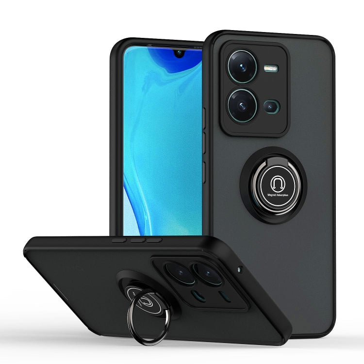 Q Shadow 1 Series TPU + PC Phone Case with Ring, For Motorola Moto G32, For Motorola Moto G42, For OPPO A17 4G, For vivo V25