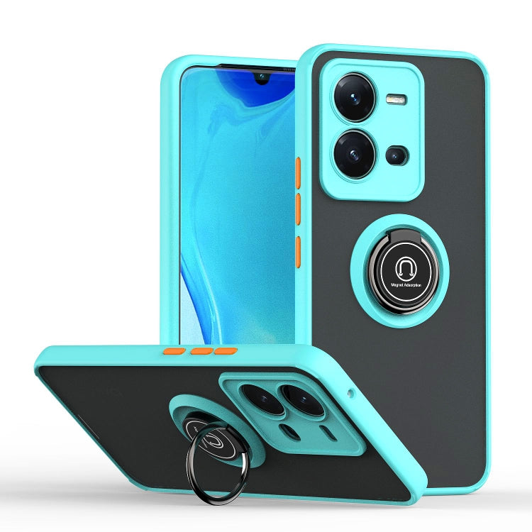 Q Shadow 1 Series TPU + PC Phone Case with Ring, For Motorola Moto G32, For Motorola Moto G42, For OPPO A17 4G, For vivo V25