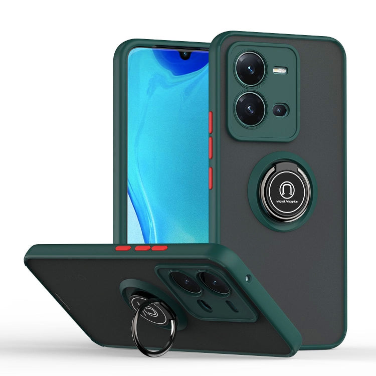 Q Shadow 1 Series TPU + PC Phone Case with Ring, For Motorola Moto G32, For Motorola Moto G42, For OPPO A17 4G, For vivo V25
