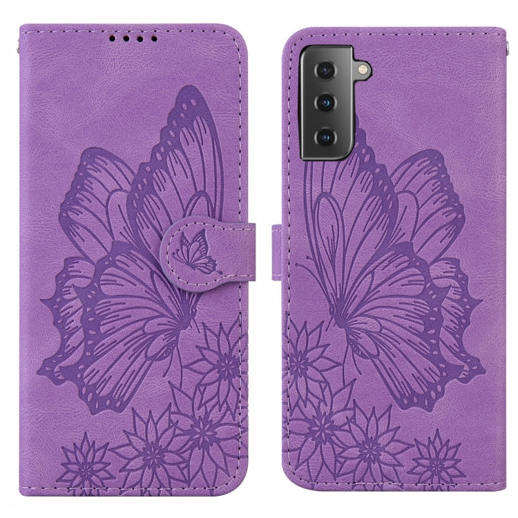 Retro Skin Feel Butterflies Embossing Horizontal Flip Leather Phone Case, For Samsung Galaxy S23+ 5G, For Samsung Galaxy S23 Ultra 5G, For OPPO A17, For OPPO A57 5G