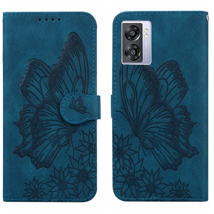 Retro Skin Feel Butterflies Embossing Horizontal Flip Leather Phone Case, For Samsung Galaxy S23+ 5G, For Samsung Galaxy S23 Ultra 5G, For OPPO A17, For OPPO A57 5G