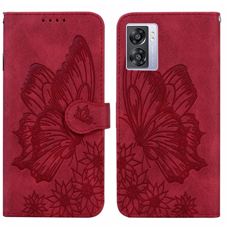 Retro Skin Feel Butterflies Embossing Horizontal Flip Leather Phone Case, For Samsung Galaxy S23+ 5G, For Samsung Galaxy S23 Ultra 5G, For OPPO A17, For OPPO A57 5G