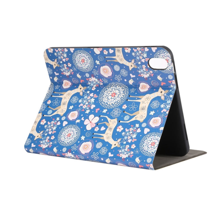 Painted Voltage Pen Slot Tablet Smart Case, For iPad 10th Gen 10.9 2022, For iPad Pro 11 2022/2021/2020/2018 / Air 10.9 2022/2020