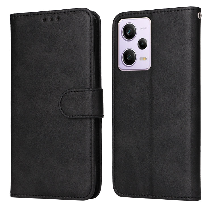 Classic Calf Texture Flip Leather Case, For Xiaomi Redmi Note 12 Pro+ China