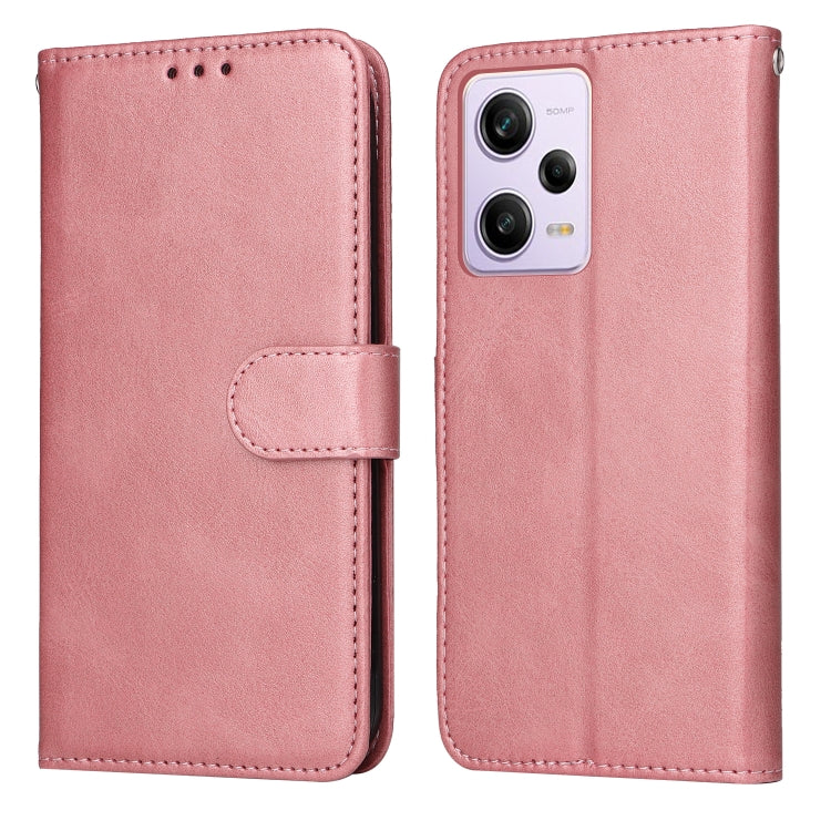 Classic Calf Texture Flip Leather Case, For Xiaomi Redmi Note 12 Pro+ China