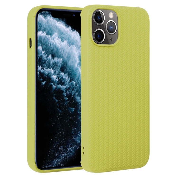 Weave Texture Silicone Phone Case, For iPhone 11, For iPhone 11 Pro Max