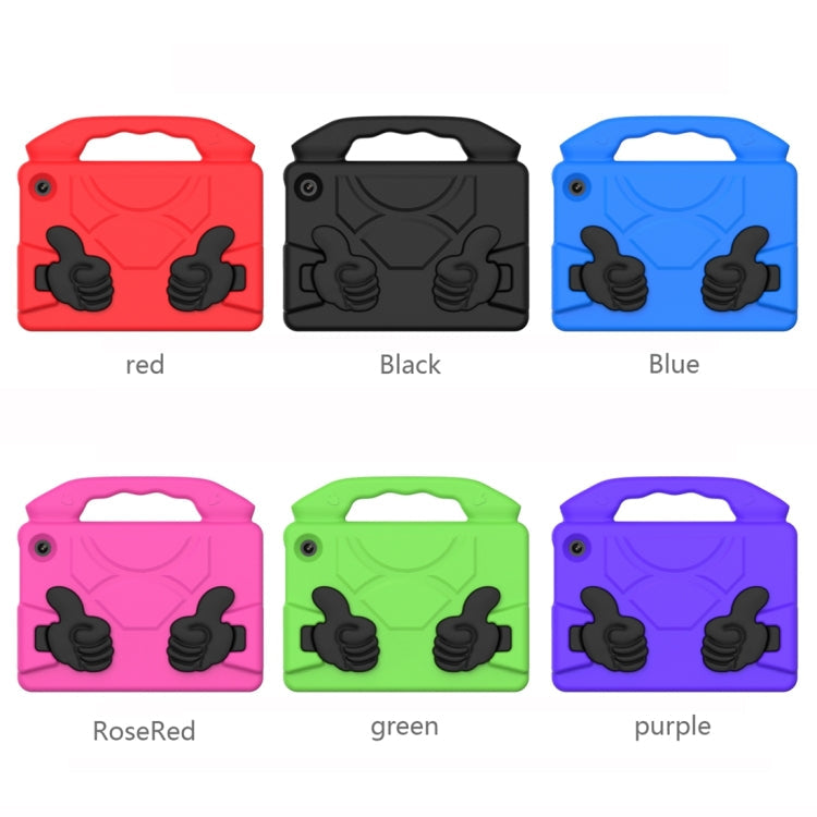 Children EVA Shockproof Tablet Case with Thumb Bracket, For Amazon Kindle Fire 7 2022