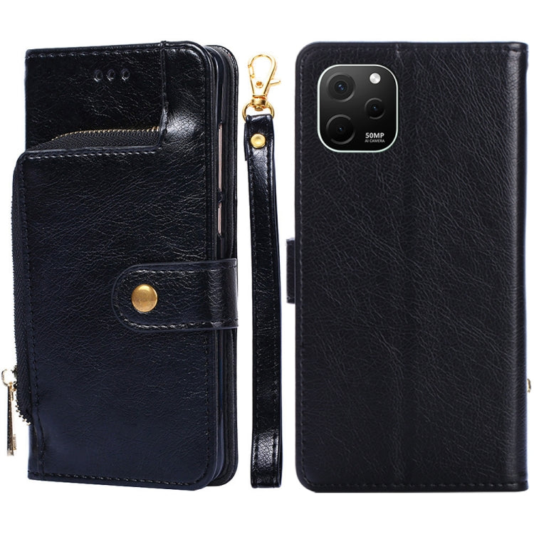 Zipper Bag Leather Phone Case, For vivo iQOO Neo7, For Realme 9i 5G Global/10 5G, For vivo T2x 5G/Y73t/iQOO Z6x, For Huawei nova Y61, For Honor Play 40 Plus, For Nokia X30 5G