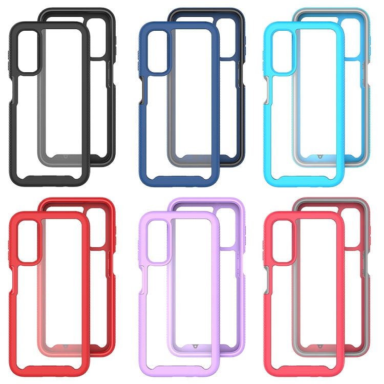 Two-layer Integrated Transparent TPU + PC Protective Phone Case, For Samsung Galaxy A14 5G
