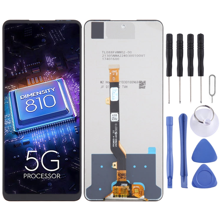 OEM LCD Screen For Infinix Smart 6 Plus India with Digitizer Full Assembly, For Tecno Pop 6 BE7, For Tecno Spark 9 Pro, For Tecno Spark 9 KG5p / Spark 9T KH6, For Tecno Camon 19 CI6n, For Tecno Pova Neo 5G, For Tecno Pova 4 LG7n / Pova Neo 2 LG6n...