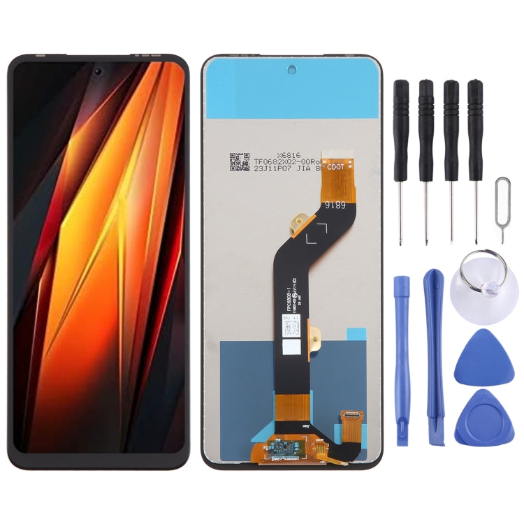OEM LCD Screen For Infinix Smart 6 Plus India with Digitizer Full Assembly, For Tecno Pop 6 BE7, For Tecno Spark 9 Pro, For Tecno Spark 9 KG5p / Spark 9T KH6, For Tecno Camon 19 CI6n, For Tecno Pova Neo 5G, For Tecno Pova 4 LG7n / Pova Neo 2 LG6n...
