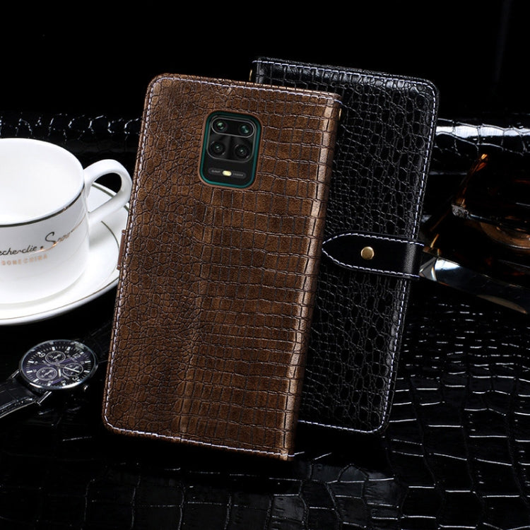 idewei Crocodile Texture Horizontal Flip Leather Case with Holder & Card Slots & Wallet, For Xiaomi Black Shark 3, For Xiaomi Redmi Note 9 Pro, For Xiaomi Redmi Note 9 Pro Max, For Galaxy A11, For Galaxy M31, For Sony Xperia 10 II                      ...