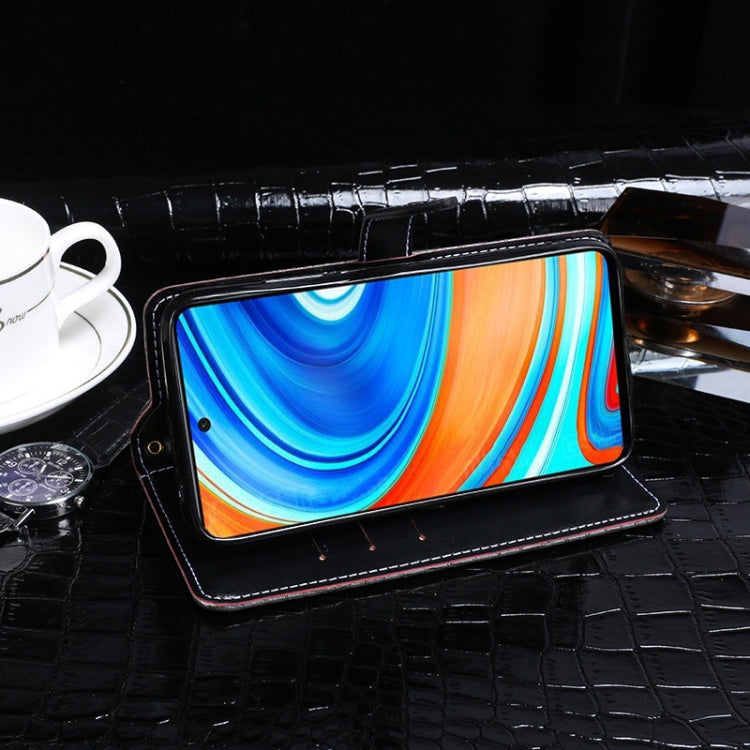 idewei Crocodile Texture Horizontal Flip Leather Case with Holder & Card Slots & Wallet, For Xiaomi Black Shark 3, For Xiaomi Redmi Note 9 Pro, For Xiaomi Redmi Note 9 Pro Max, For Galaxy A11, For Galaxy M31, For Sony Xperia 10 II                      ...