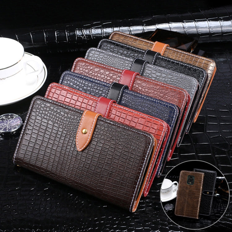 idewei Crocodile Texture Horizontal Flip Leather Case with Holder & Card Slots & Wallet, For Xiaomi Black Shark 3, For Xiaomi Redmi Note 9 Pro, For Xiaomi Redmi Note 9 Pro Max, For Galaxy A11, For Galaxy M31, For Sony Xperia 10 II                      ...