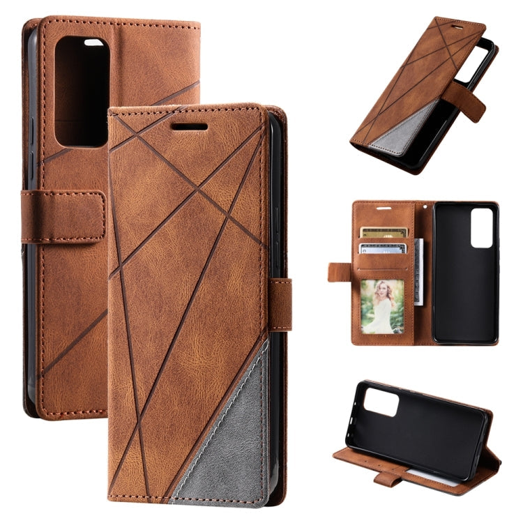 Skin Feel Splicing Leather Phone Case, For Xiaomi 12 Lite, For Google Pixel 7, For Google Pixel 7 Pro, For Xiaomi Redmi A1