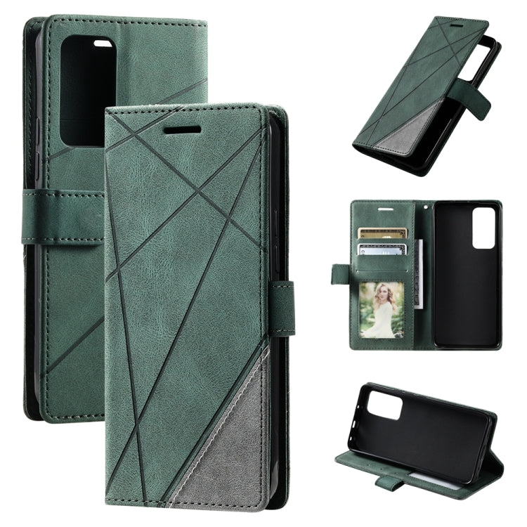 Skin Feel Splicing Leather Phone Case, For Xiaomi 12 Lite, For Google Pixel 7, For Google Pixel 7 Pro, For Xiaomi Redmi A1