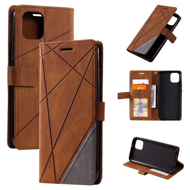 Skin Feel Splicing Leather Phone Case, For Xiaomi 12 Lite, For Google Pixel 7, For Google Pixel 7 Pro, For Xiaomi Redmi A1