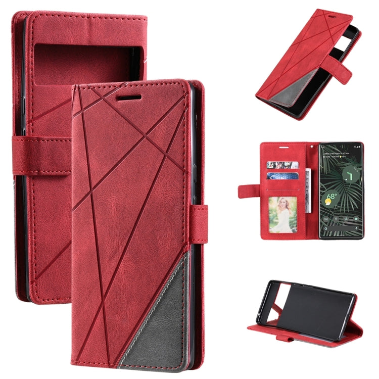 Skin Feel Splicing Leather Phone Case, For Xiaomi 12 Lite, For Google Pixel 7, For Google Pixel 7 Pro, For Xiaomi Redmi A1