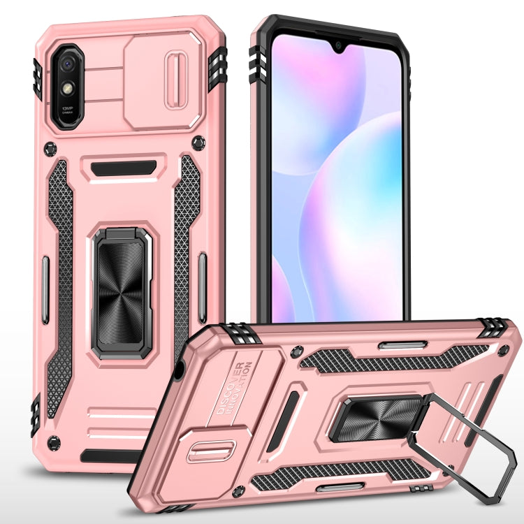 Armor PC + TPU Camera Shield Phone Case, For Xiaomi Redmi 9A, For Xiaomi Redmi Note 11 Pro, For Xiaomi Redmi 9C / 10A