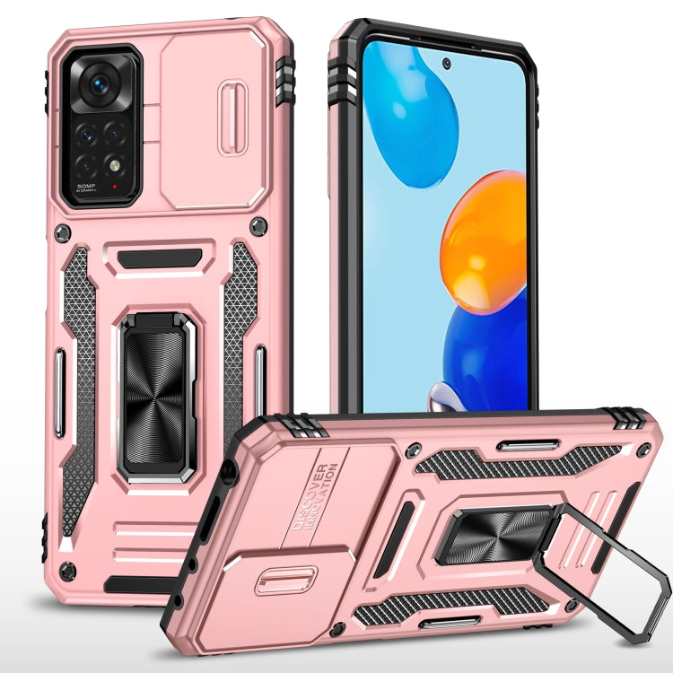 Armor PC + TPU Camera Shield Phone Case, For Xiaomi Redmi 9A, For Xiaomi Redmi Note 11 Pro, For Xiaomi Redmi 9C / 10A