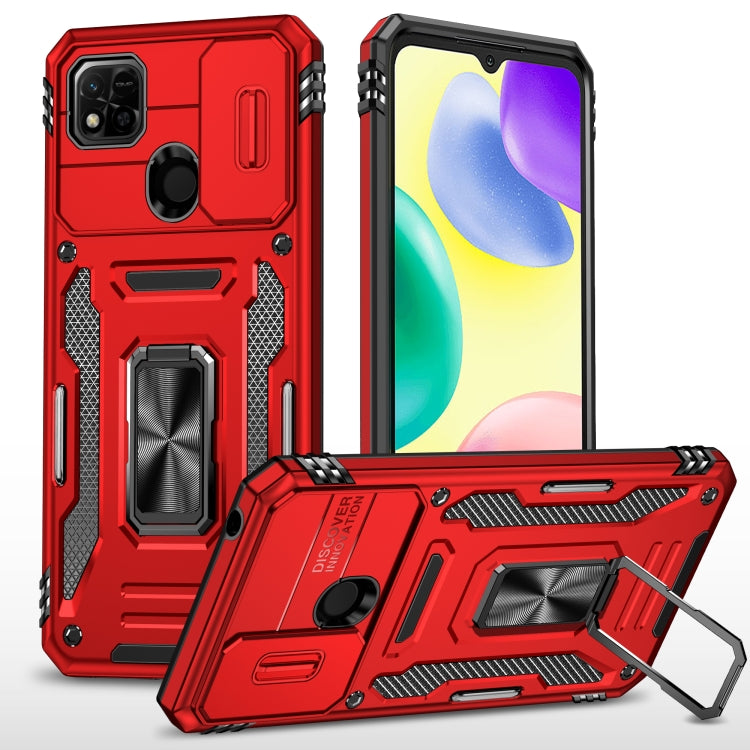 Armor PC + TPU Camera Shield Phone Case, For Xiaomi Redmi 9A, For Xiaomi Redmi Note 11 Pro, For Xiaomi Redmi 9C / 10A