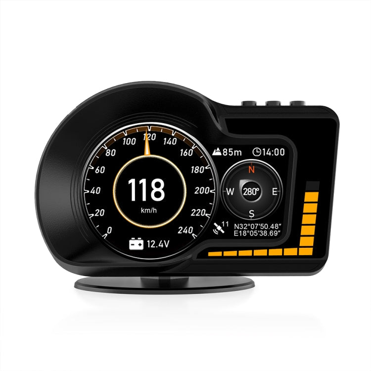 F15 Car High-definition LCD Instrument OBD+GPS HUD Head-up Display, F15