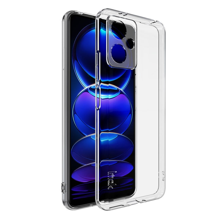 IMAK UX-5 Series Transparent Shockproof TPU Protective Phone Case, For Xiaomi Redmi Note 12 China, For Xiaomi Redmi Note 12 Pro 5G India, For Xiaomi Redmi Note 12 Pro+ 5G India