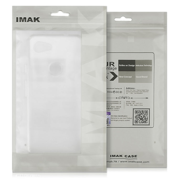 IMAK UX-5 Series Transparent Shockproof TPU Protective Phone Case, For Xiaomi Redmi Note 12 China, For Xiaomi Redmi Note 12 Pro 5G India, For Xiaomi Redmi Note 12 Pro+ 5G India