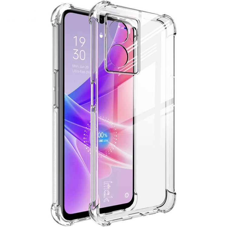 imak Shockproof Airbag TPU Phone Case, For Honor X30 5G/Magic4 Lite 5G/X40 GT 5G, For OnePlus Nord N300 5G, For OPPO K10 5G India/A77 5G 2022/A57 5G 2022, For Realme Narzo 50 5G/Q5i 5G/V23 5G/V23i 5G, For Xiaomi Redmi Note 12 China