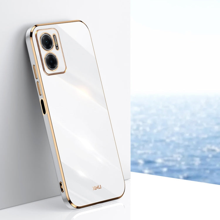 XINLI Straight Edge 6D Electroplate TPU Phone Case, For Xiaomi Redmi Note 11 4G Foreign, For Xiaomi Redmi Note 11E, For Xiaomi Redmi Note 11 Pro 4G/5G Foreign