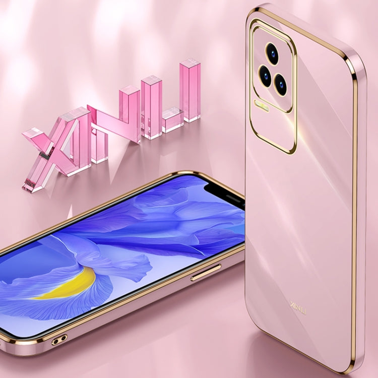 XINLI Straight Edge 6D Electroplate TPU Phone Case, For Xiaomi Redmi K50 Pro, For Xiaomi Redmi K50 Gaming, For Xiaomi Redmi A1 4G