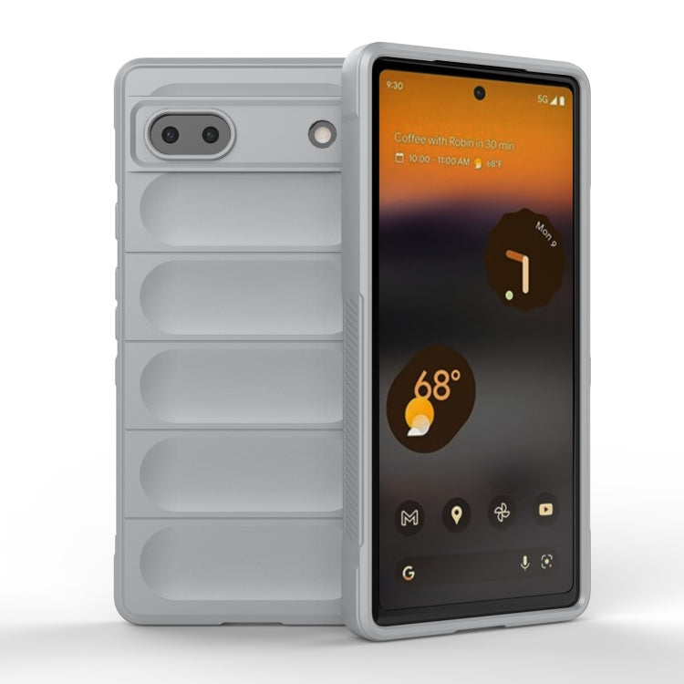 Magic Shield TPU + Flannel Phone Case, For Google Pixel 6a