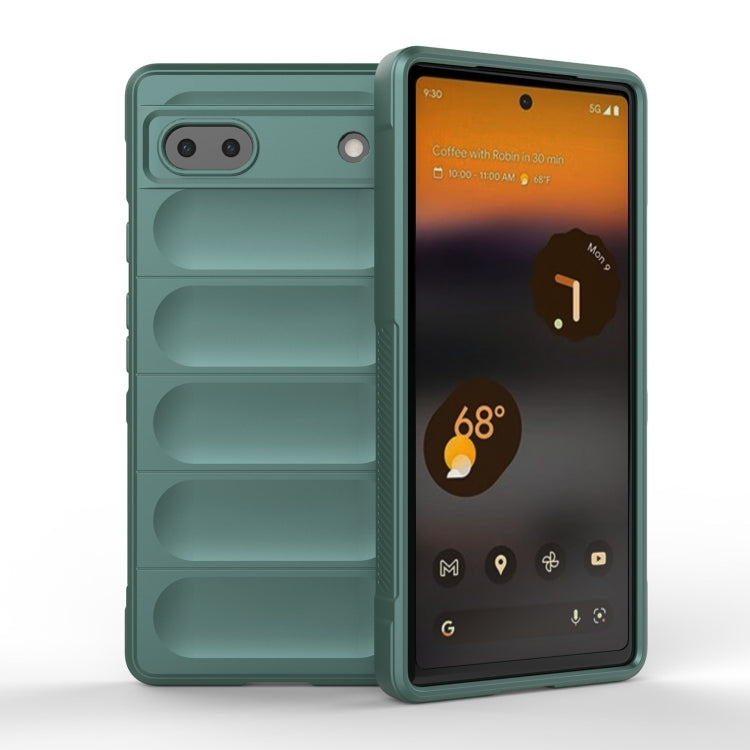Magic Shield TPU + Flannel Phone Case, For Google Pixel 6a