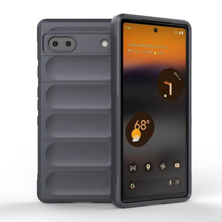 Magic Shield TPU + Flannel Phone Case, For Google Pixel 6a