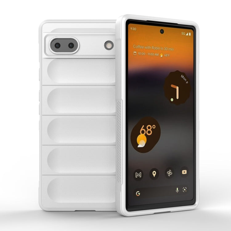 Magic Shield TPU + Flannel Phone Case, For Google Pixel 6a