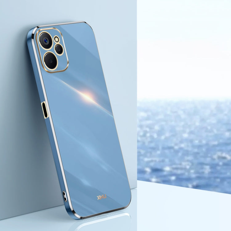 XINLI Straight Edge 6D Electroplate TPU Phone Case, For Realme 9i 5G, For Realme 9 Pro, For Realme C20