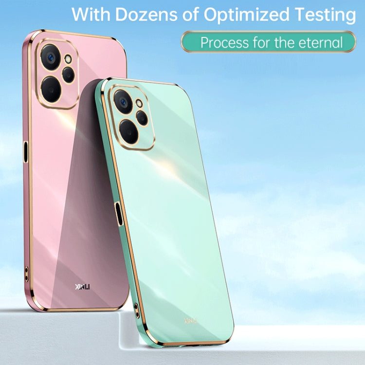XINLI Straight Edge 6D Electroplate TPU Phone Case, For Realme 9i 5G, For Realme 9 Pro, For Realme C20