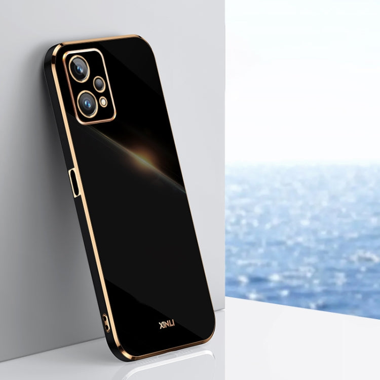 XINLI Straight Edge 6D Electroplate TPU Phone Case, For Realme 9i 5G, For Realme 9 Pro, For Realme C20