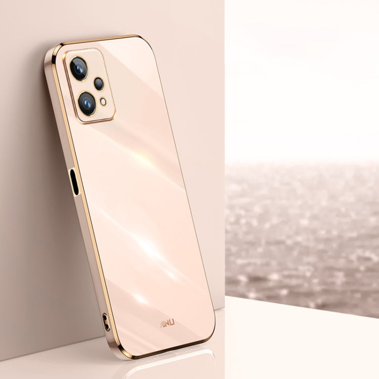 XINLI Straight Edge 6D Electroplate TPU Phone Case, For Realme 9i 5G, For Realme 9 Pro, For Realme C20