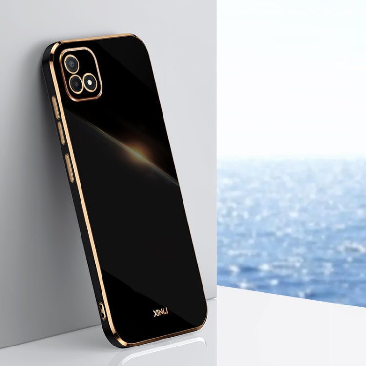 XINLI Straight Edge 6D Electroplate TPU Phone Case, For Realme 9i 5G, For Realme 9 Pro, For Realme C20