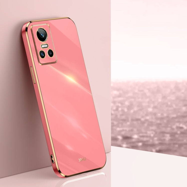 XINLI Straight Edge 6D Electroplate TPU Phone Case, For Realme C35, For Realme GT2 Pro, For Realme GT Neo 3