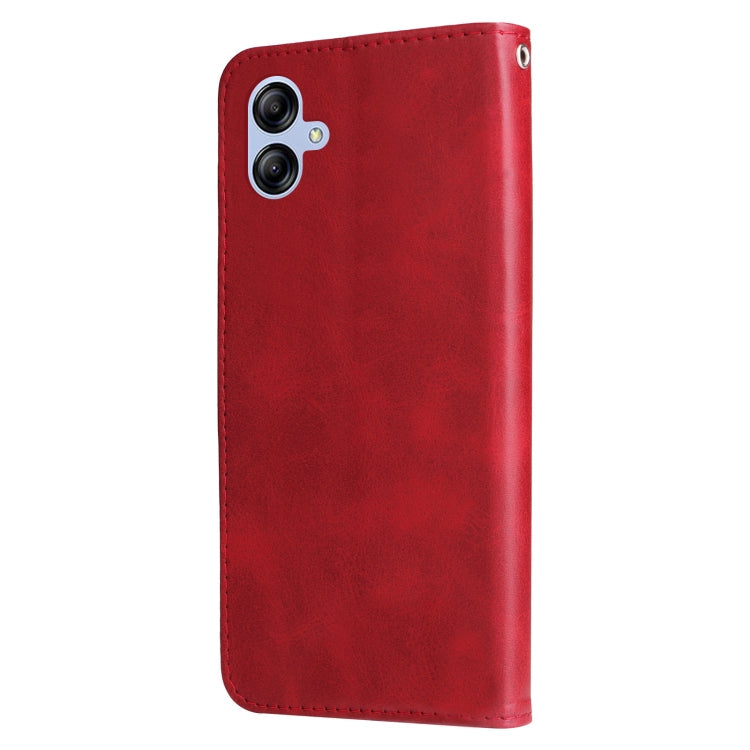 Calf Texture Zipper Leather Phone Case, For Samsung Galaxy A04e, For Samsung Galaxy A34 5G