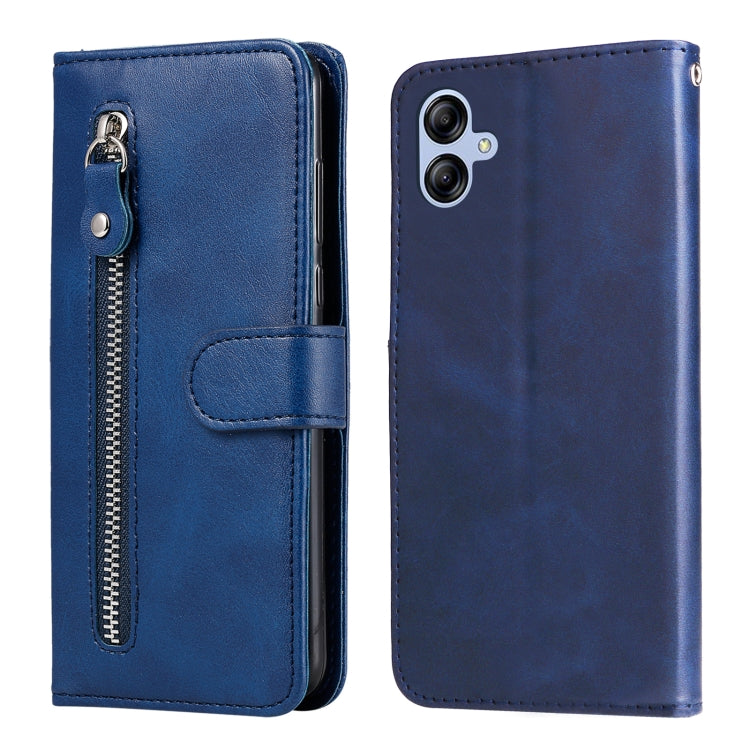 Calf Texture Zipper Leather Phone Case, For Samsung Galaxy A04e, For Samsung Galaxy A34 5G