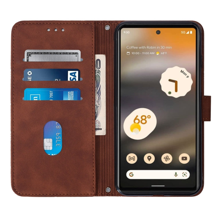 Crossbody 3D Embossed Flip Leather Phone Case, For Google Pixel 7a, For Samsung Galaxy A04e
