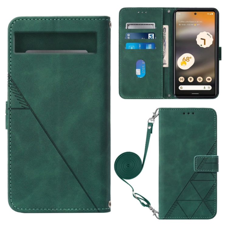 Crossbody 3D Embossed Flip Leather Phone Case, For Google Pixel 7a, For Samsung Galaxy A04e