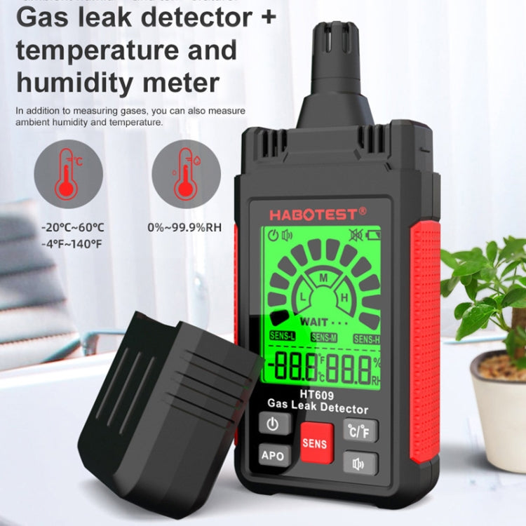 HABOTEST HT609 Portable Combustible Gas Detector, HT609